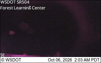 SR 504 at MP 33: Forest Learning Rest Area Center