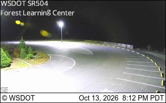 SR 504 at MP 33: Forest Learning Rest Area Center
