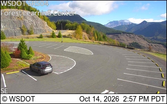 SR 504 at MP 33: Forest Learning Rest Area Center
