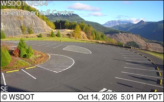 SR 504 at MP 33: Forest Learning Rest Area Center