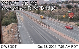 SR 285 at MP 4: N. Wenatchee Ave.