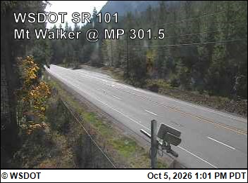 US 101 at MP 301.5: Mt Walker