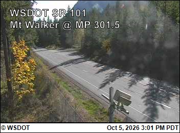 US 101 at MP 301.5: Mt Walker