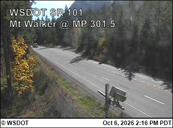 US 101 at MP 301.5: Mt Walker