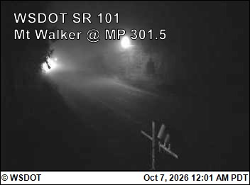US 101 at MP 301.5: Mt Walker
