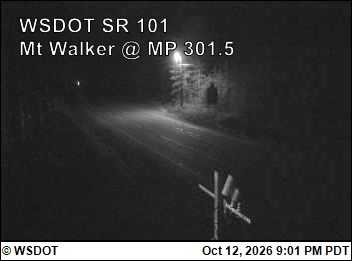 US 101 at MP 301.5: Mt Walker