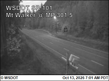 US 101 at MP 301.5: Mt Walker