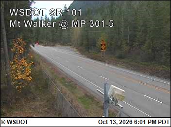 US 101 at MP 301.5: Mt Walker