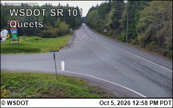 US 101 at MP 152.5: Queets