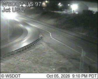 US 97 at MP 185: Don Senn Memorial Interchange