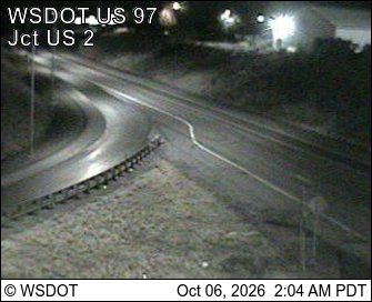 US 97 at MP 185: Don Senn Memorial Interchange
