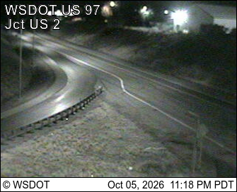 US 97 at MP 185: Don Senn Memorial Interchange