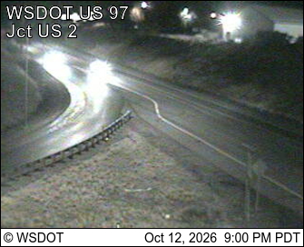 US 97 at MP 185: Don Senn Memorial Interchange