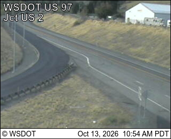 US 97 at MP 185: Don Senn Memorial Interchange