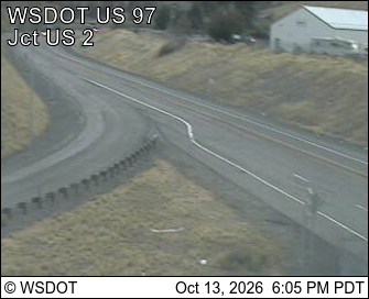 US 97 at MP 185: Don Senn Memorial Interchange