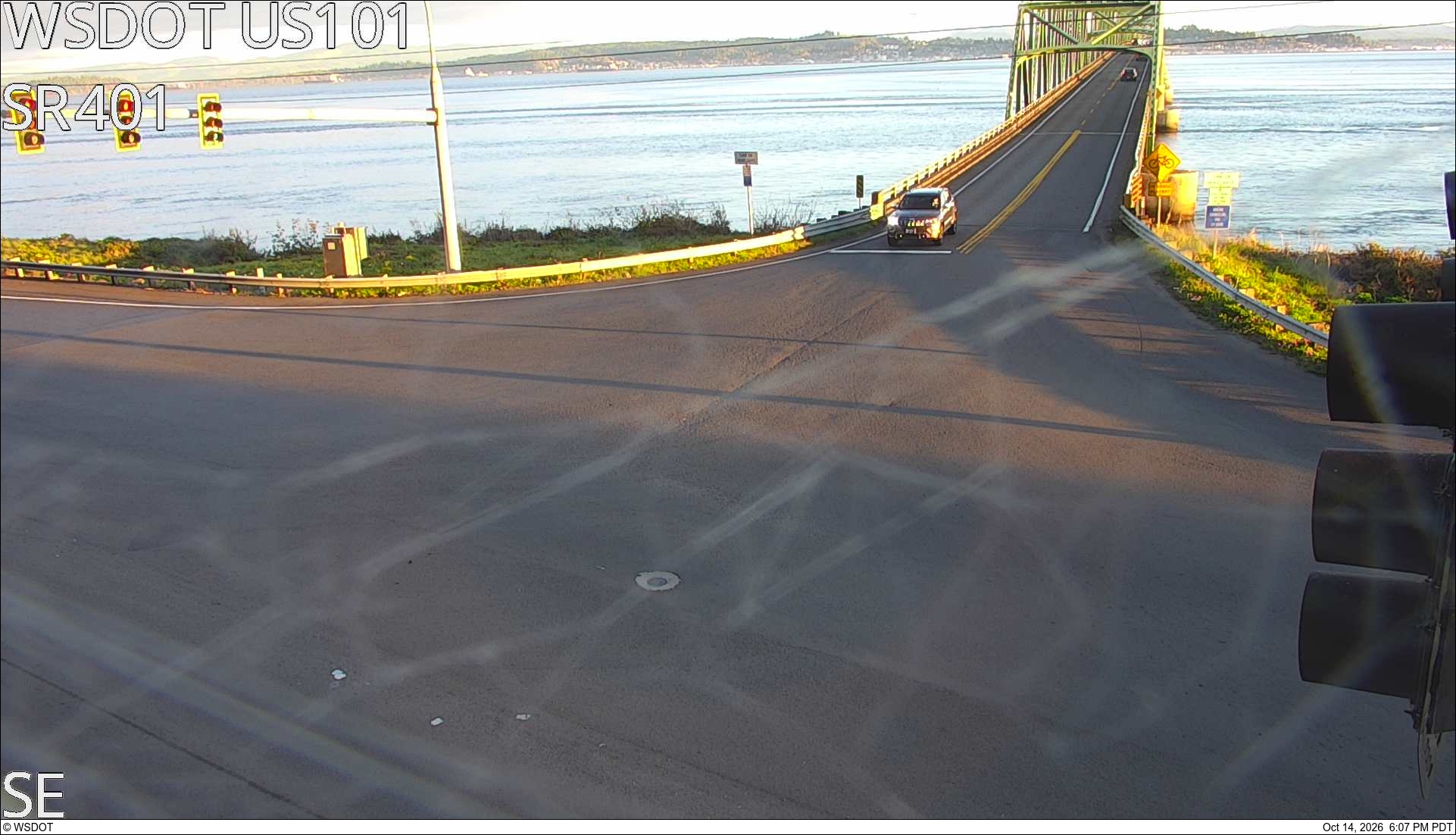 US 101 at MP 0.5: Astoria-Megler Bridge