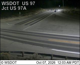 US 97 at MP 240: N. Chelan Falls