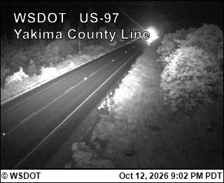 US 97 at MP 34.5: Yakima County Line