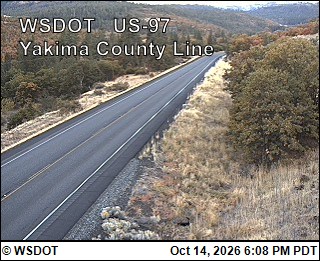 US 97 at MP 34.5: Yakima County Line