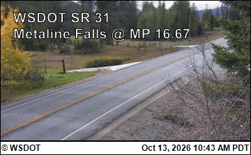 SR 31 at MP 16.6: Metaline Falls