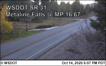 SR 31 at MP 16.6: Metaline Falls