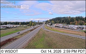 I-5 at MP 225.1: Anderson Rd (South)