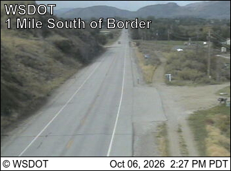 US 97 at MP 335: (View North)