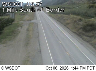 US 97 at MP 335: (View South)