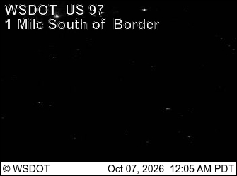 US 97 at MP 335: (View South)