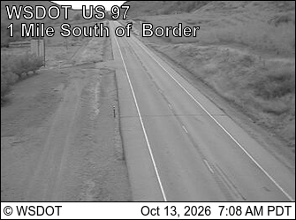 US 97 at MP 335: (View South)