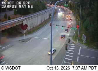 SR 522 at MP 10.5: S Campus Way