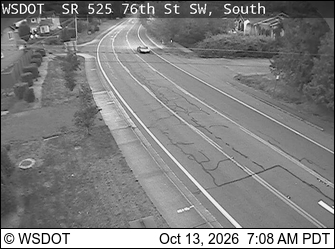 SR 525 at MP 6.9: 76th St SW South - WSF Mukilteo