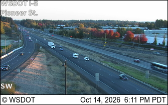 I-5 at MP 14.2: Pioneer St