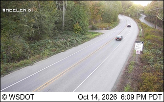 SR 104 at MP 15.9: Wheeler St Looking West