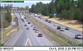 I-90 at MP 298.2: Starr Rd