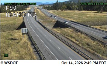 I-90 at MP 299.4: Idaho Rd