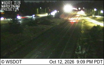 I-5 at MP 111.9: Marvin Rd