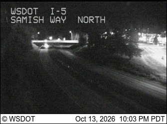 I-5 at MP 252.2: Samish Way NB Onramp