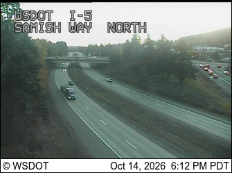 I-5 at MP 252.2: Samish Way NB Onramp