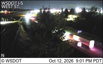 I-5 at MP 78.3: West St