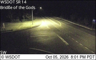 SR 14 at MP 41.5: Bridge of the Gods