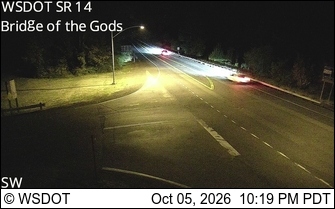 SR 14 at MP 41.5: Bridge of the Gods