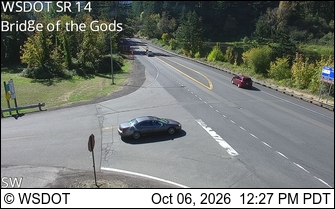 SR 14 at MP 41.5: Bridge of the Gods