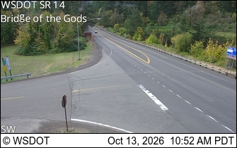 SR 14 at MP 41.5: Bridge of the Gods