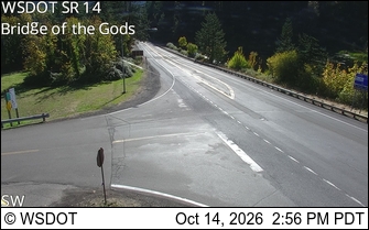 SR 14 at MP 41.5: Bridge of the Gods
