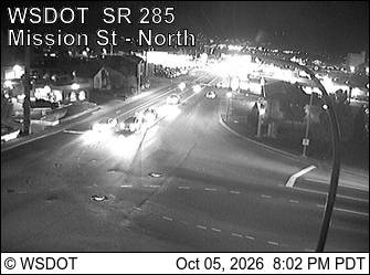 SR 285 at MP 0.6 North: Wenatchee