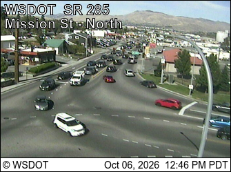 SR 285 at MP 0.6 North: Wenatchee
