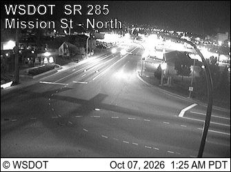 SR 285 at MP 0.6 North: Wenatchee