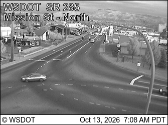 SR 285 at MP 0.6 North: Wenatchee
