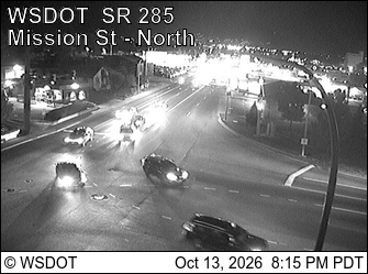 SR 285 at MP 0.6 North: Wenatchee